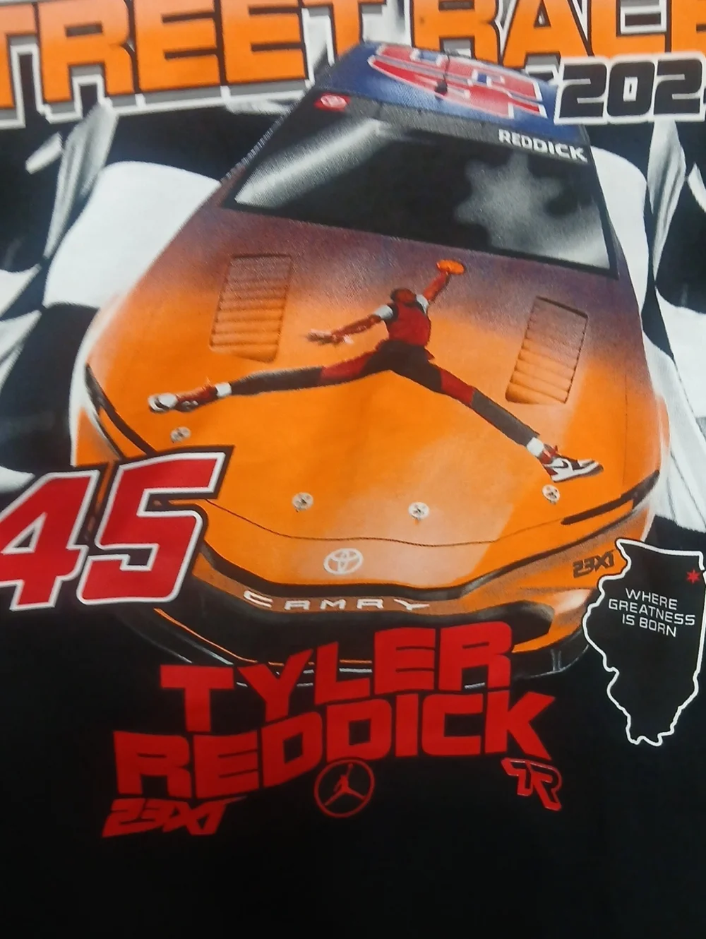 Jordan Tyler Reddick Nascar Tshirt